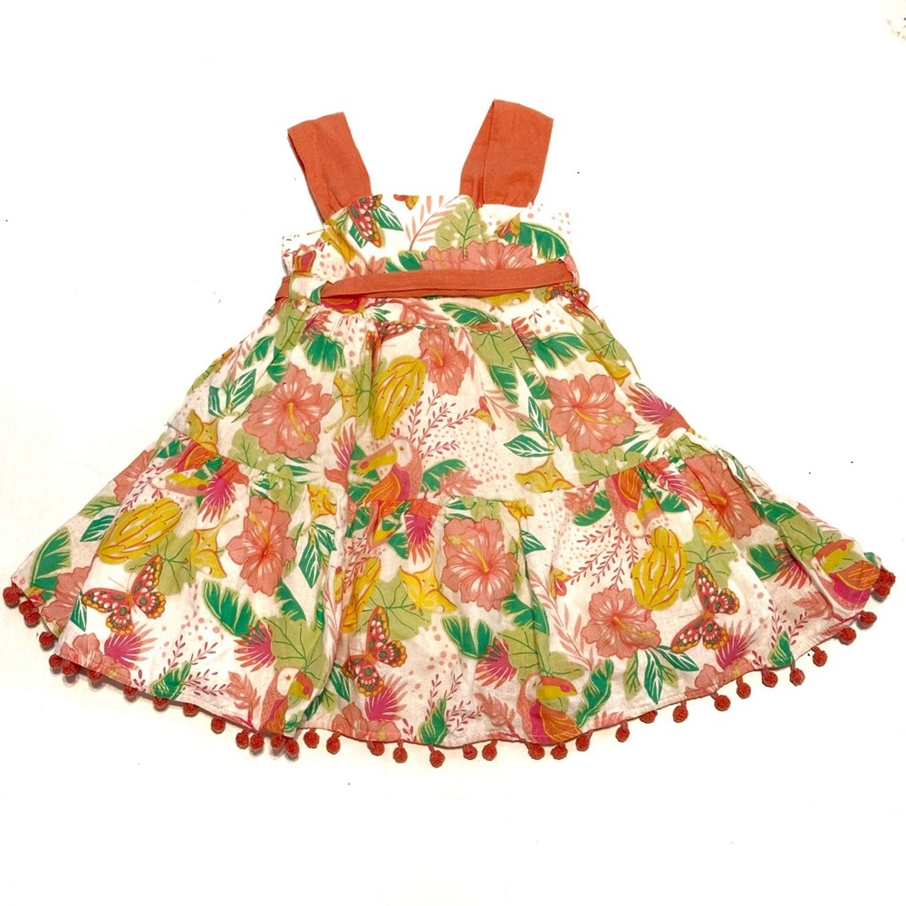 Tommy Bahama Floral Linen Blend Dress
